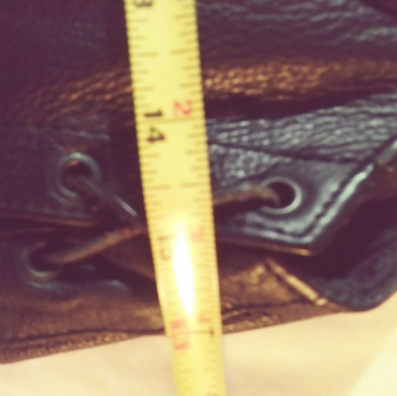 Black Leather Vest - Picture 9 of 11